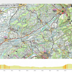 Parcours 6 Départ Nyons 63km et D+694m
